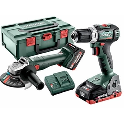 Metabo Combo komplekts 2.6.5 18 V mašīnas iepakojums metaBOX