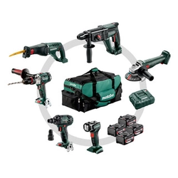 Metabo Combo Set Construction 6.1 pakiet maszynowy W kartonowym pudełku