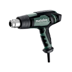 Metabo HGE 23-650 LCD elektriskā manuālā karstā gaisa pūtējs 80 - 650 °C | 0,5 m³/perc/0,15 m³/min | 2300 W | Kartona kastē