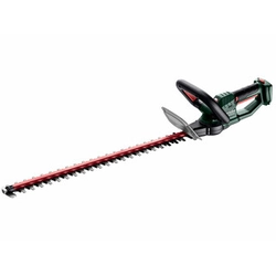 Metabo HS 18 LTX 65 Corta-sebes sem fio 18 V | 630 mm | Escova de carvão | Sem bateria e carregador