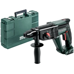 Metabo KH 18 LTX 24 akkus fúró-vésőkalapács 18 V | 2,1 J | Betonban 24 mm | 2,6 kg | Szénkefés | Akku és töltő nélkül | Kofferben