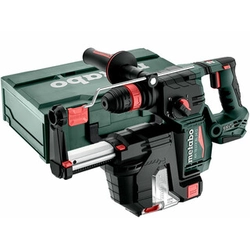 Metabo KH 18 LTX 24 BL Quick акумуляторна перфораторна дриль 18 V | 2,2 J | В бетоні 24 мм | 4,1 кг | Карбонова безщітка | Без акумулятора та зарядного | в metaBOX