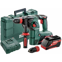 Metabo KHA 36 LTX akumulatora urbjmašīna 36 V | 3,1 J | Betonā 32 mm | 3,5 kg | Oglekļa suka | 2 x 5,2 Ah akumulators + lādētājs | Čemodānā