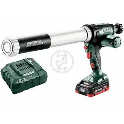 Metabo KPA 18 LTX 600 akumulátorová tmeliaca pištoľ 18 V | 600 ml | 7259 | Uhlíková kefa | 1 x 4 Ah batéria + nabíjačka | V kartónovej krabici