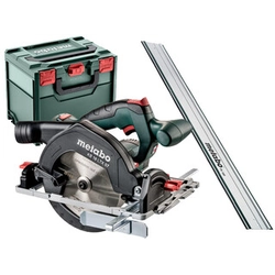 Metabo KS 18 LTX 60 akumulatora ripzāģis 18 V | Ripzāģa asmens 165 mm x 20 mm | Griešanas maks. 57 mm | Oglekļa brushless | Bez akumulatora un lādētāja | metaBOX