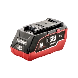 Metabo LiHD батерия 36 V | 6,2 Ah | Литиево-йонна