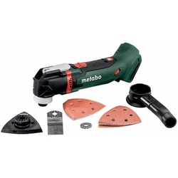 Metabo MT 18 LTX akumulátorový multifunkční stroj vibrační 18 V | 7000 - 18000 1/min | 1,6 ° | Uhlíkový kartáč | Bez baterie a nabíječky | V kartonové krabici