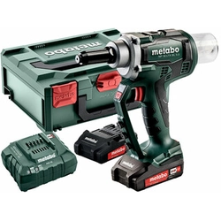 Metabo NP 18 LTX BL 5.0 акумуляторний заклепувальник 18 V | 2,4 - 5 мм | 10000 N | Карбонова безщітка | 2 x 2 Ач акумулятор + зарядний пристрій | в metaBOX