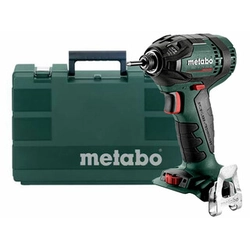 Metabo SSD 18 LTX 200 BL accu-slagschroevendraaier met bithouder 18 V | 200 Nm | 1/4 inch | Koolborstelloos | Zonder accu en oplader | In een koffer