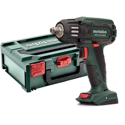 Metabo SSW 18 LTX 400 BL akkuiskuohjain 18 V | 400 Nm | 1/2 tuumaa | Hiiliharjaton | Ilman akkua ja laturia | metaBOXissa