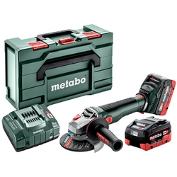 Metabo WB 18 LT BL 11-125 Quick akumulatorska kutna brusilica 18 V | 125 mm | 10000 RPM | Ugljične četkice | 2 x 5,5 Ah baterija + punjač | u metaBOX-u