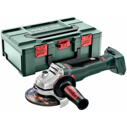 Metabo WB 18 LTX BL 125 Q cordless angle grinder (without battery and charger)