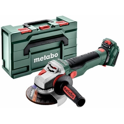 Metabo WB 18 LTX BL 15-125 Quick cordless angle grinder (without battery and charger), in metaBOX