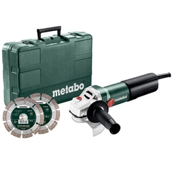 Metabo WQ 1100-125 Set electric angle grinder 125 mm | 12000 RPM | 1100 W | In a suitcase