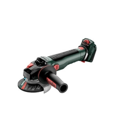 Metabo WVB 18 LT BL 11-125 Quick Inox smerigliatrice angolare a batteria 18 V | 125 mm | Da 2000 a 7600 giri/min | Senza spazzole in carbonio | Senza batteria e caricabatterie | In una scatola di cartone