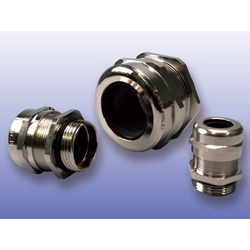 Metal cable gland - nickel-plated brass -MPG-48 with a nut IP68, for wire diameters 37-44mm