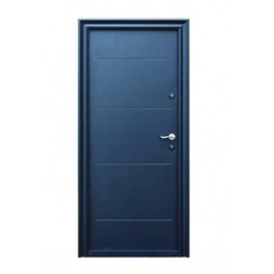 Metal exterior door Tracia Traiana, right, anthracite gray RAL 7016,205x88 cm