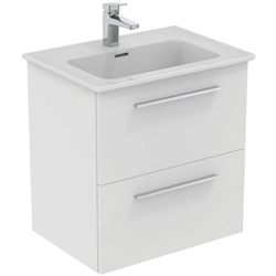 Meuble de salle de bain Ideal Standard i.life A, 60 cm blanc mat (sans lavabo)