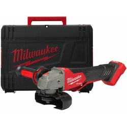 Meuleuse d'angle sans fil Milwaukee M18FSAGV125XPDB-0X 18 V | 125 mm | 3500 à 8500 tr/min | Carbone sans balais | Sans batterie ni chargeur | Dans un coffret Heavy Duty