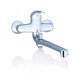 Mezclador de pared Ravak Rosa, para baño/ducha con grifo largo RS 051.00/150