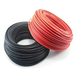 MG Wires saules kabelis 4mm2 melns