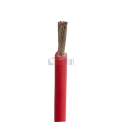 MG Wires saules kabelis 6mm2 sarkans