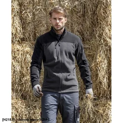 MICHAEL - herenfleece sweatshirt, hoge kwaliteit, duurzame vorm, platte naden 10 kleuren - S-3XL.