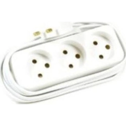 MicroConnect GRUEL 3 sockets 5 m white (GRUELU3H050)