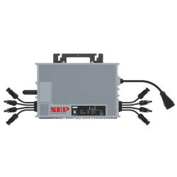 Microinversor NEP BDM-2000 PLC/ WIFI Tronco Varanda ou Telhado