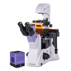 Microscópio de fluorescência digital invertido MAGUS Lum VD500