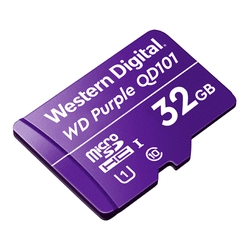 MicroSD karte 32GB'seria Purple Ultra Endurance — Western Digital WDD032G1P0C