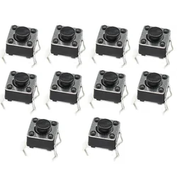 Microswitch 11mm Switch Button 6x6x11mm 10szt.