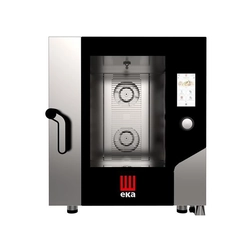 Millenial Touch Screen Gastro forno combinato 7x GN 1/1, elettrico, con sistema di lavaggio automatico, Tecnoeka, 400V/1