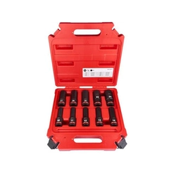 Milwaukee 1/2 inch 10 part machine socket wrench set