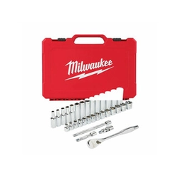 Milwaukee 3/8inch 32 juego de llaves de vaso parciales