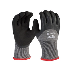 Milwaukee 5/E nivel de corte S/7-es guantes de invierno a prueba de cortes 12 pc