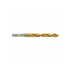 Milwaukee 8 x 70 x 111 mm 1/4 Soclu hexagonal HSS-TIN burghiu pentru metal 5 buc