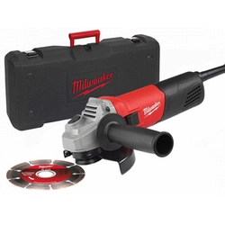 Milwaukee AG800-115ED-SET elektrischer Winkelschleifer 115 mm | 11500 U/min | 800 W | In einem Koffer