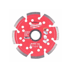 Milwaukee AUDD diamond cutting disc 115 x 22,23 mm