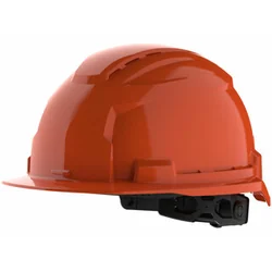 Milwaukee BOLT100 capacete de segurança de trabalho laranja, ventilado