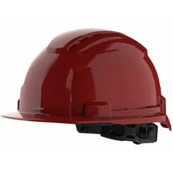 Milwaukee BOLT100 casco de seguridad rojo, ventilado