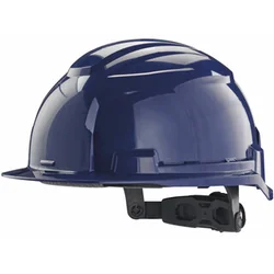 Milwaukee BOLT100 delovna zaščitna čelada modra, neprezračevalna