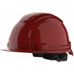 Milwaukee BOLT100 safety helmet red, ventilated