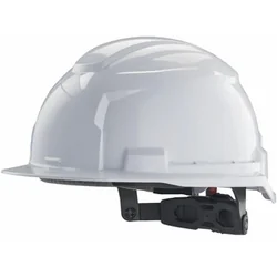 Milwaukee BOLT100 work safety helmet white, non-ventilating