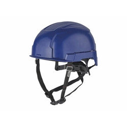 Milwaukee BOLT200 blue, non-ventilating work helmet