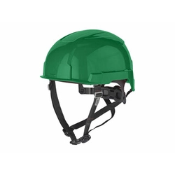 Milwaukee BOLT200 casco de trabajo verde sin ventilación