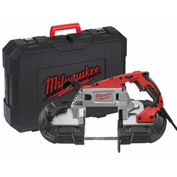 Milwaukee BS125 Elektrische Handbandsäge Sägeband: 1140 x 13 mm | Bandgeschwindigkeit: 0 - 116 m/min | In einem Koffer