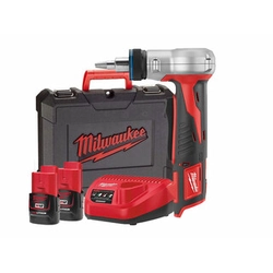 Milwaukee C12PXP-202C Cordless Pipe Expander 12 V | 12 - 40 mm | Carbon Brushless | 2 x 1,5 Ah μπαταρία + φορτιστής | Σε μια βαλίτσα