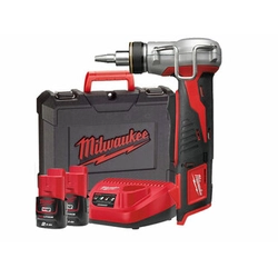 Milwaukee C12PXP-I06202C Cordless Pipe Expander 12 V | 12 - 40 mm | Carbon Brushless | 2 x 2 Ah battery + charger | In a suitcase