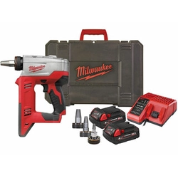 Milwaukee HD18PXP-H10202C Akumulátorový expandér potrubí 18 V | 12 - 40 mm | Carbon Brushless | 2 x 2 Ah baterie + nabíječka | V kufru